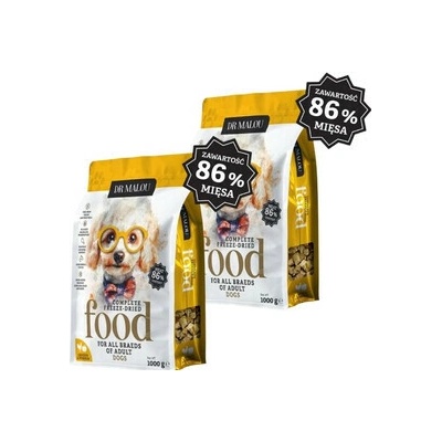 Dr. Malou Lyofilizované Kurča s tekvicou 2 x 1 kg