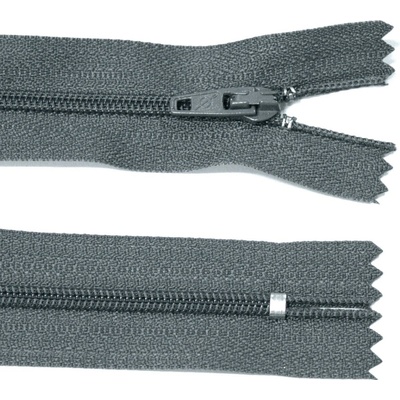 Spirálový zip no.3 nerozepínací 18cm - více barev color: 712 tmavě šedá