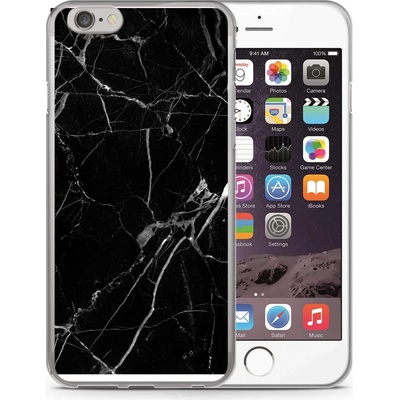 VSECHNONAMOBIL 8571 MY ART Apple iPhone 6 6S BLACK MARBLE 142