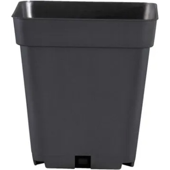 Image 1 of Квадратна черна саксия 1L - 10.3x10.3cm