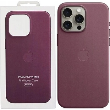 Apple iPhone 15 Pro Max FineWoven Case with MagSafe Mulberry MT4X3ZM/A