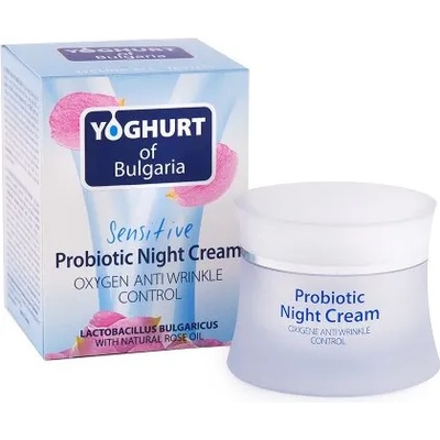 Biofresh Cosmetics Yoghurt of Bulgaria Probiotic Night Cream - Пробиотичен противобръчков нощен крем за лице 50мл