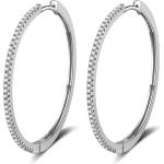 Silenti Jewelry Сребърни обеци "Халки
