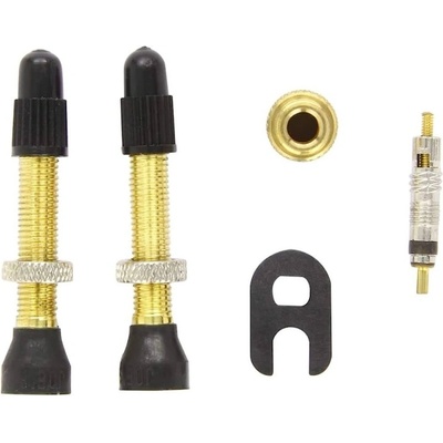 Joes ventily 2x Tubeless French/Presta valves 40 mm servisné balenie