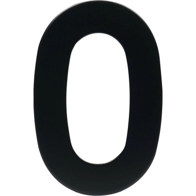 RN.95L.0.CE číslica "0" 95mm čierna Čierna