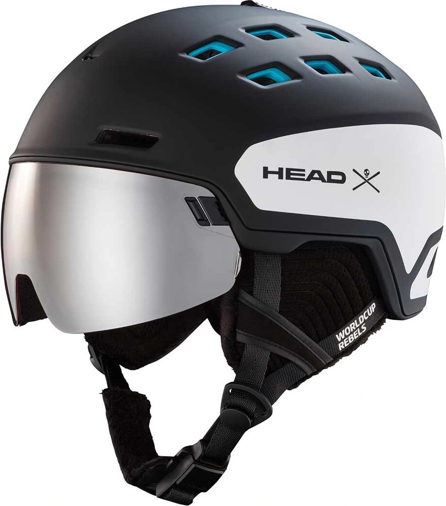 HEAD RADAR ヘッド ヘルメット マットブラック HEAD 2023-24 HEAD（ヘッド）RADAR（レイダー）3234【バイザー