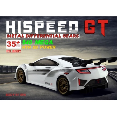 HSP GT RTR On-road Bílý-94513-2 1:10
