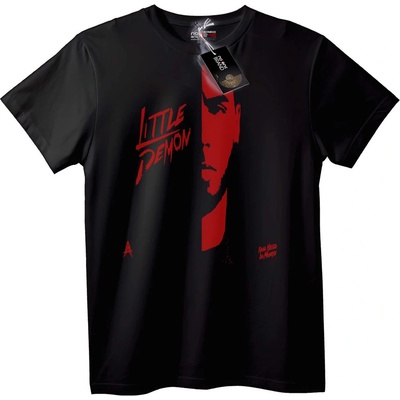 NOONEBRAND Тениска Малък Демон - 2XL, Black