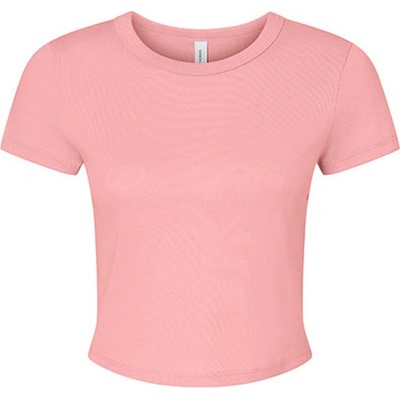 Bella Dámský crop top BL1010 Solid Pink Blend