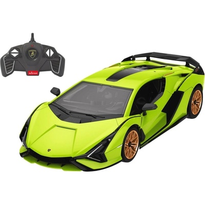 Jamara Toys Jamara Lamborghini Sian FKP37 кола с дистанционно управление, зелен/черен, мащаб 1: 18 (403129)