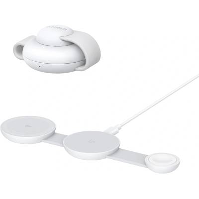 Anker Зарядно MagSafe за Apple Phone/Pods/Watch, 15W - Anker (B25M8H21) - Бяло