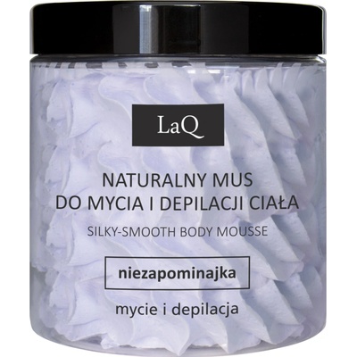 LaQ Niezapominajka prírodný telový mousse na umývanie a depiláciu 100 g