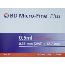 Omnican Inzulínová stříkačka U-100 0,5 ml 50 ks