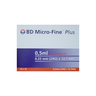 Omnican Inzulínová stříkačka U-100 0,5 ml 50 ks – Zboží Dáma