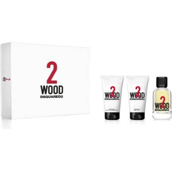 Dsquared2 2 Wood Set (EDT 50ml + BL 50ml + SG 50ml) за Мъже и Жени