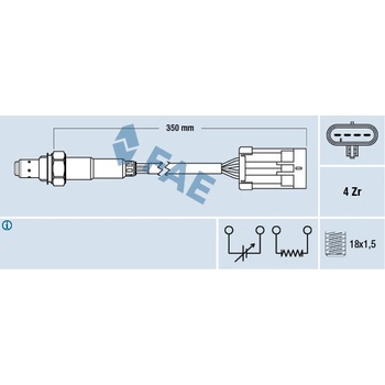 Lambda sonda FAE 77195