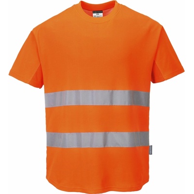 Portwest C394 Mesh Reflexné tričko oranžová L