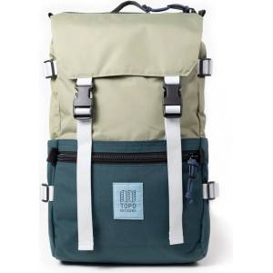 Topo Designs Дневна раница Topo designs Rover Pack Classic 20 Recycled Daypack - Oil Green / Dark Pine - размер One Size (502-9221-2111)