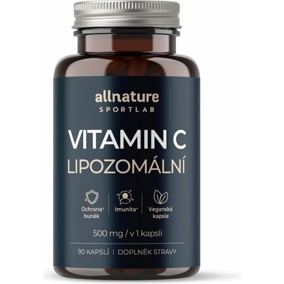 Allnature Sportlab Lipozomálna Vitamín C 500 mg 90 kapsúl