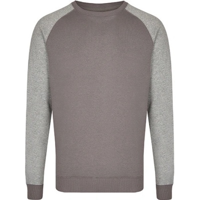 Miners mate pánska mikina MY510 Grey Solid