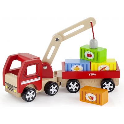Viga drevený autožeriav