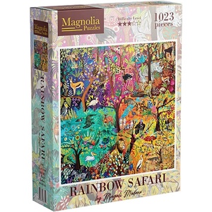 Magnolia Пъзел Magnolia от 1023 части - Пъстроцветно сафари (4102)