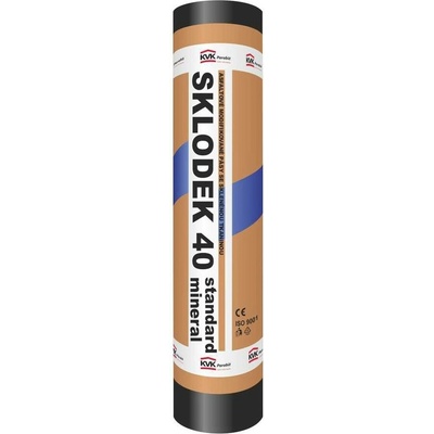 Asfaltový pás hydroizolační SKLODEK 40 STANDARD MINERAL (7,5 m2/role)