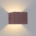 Brilagi - LED външно стенно осветително тяло DONNANI LED/5W/230V 10 см кафяво IP44 (BG4596)
