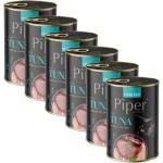 Dolina Noteci Консерва Piper Cat Sterilised с риба тон 6 x 400 г