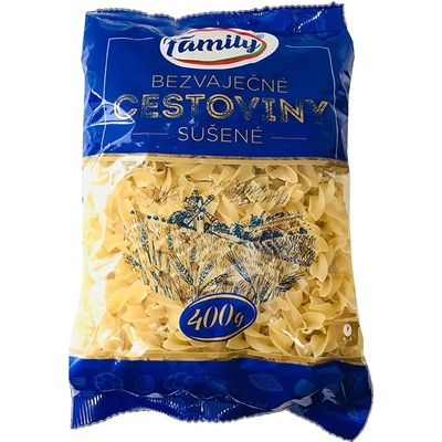 Family bezvaječné cestoviny Vruty 400 g