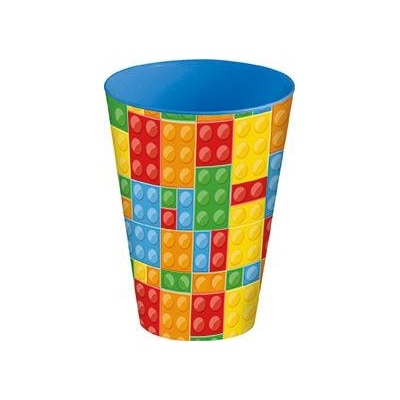STOR Plastový téglik kocky 430 ml