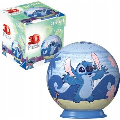 RAVENSBURGER 3D Puzzleball Disney: Stitch - Stitch 54 ks