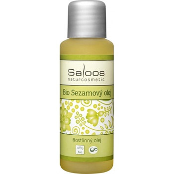 Saloos Bio sezamový rastlinný olej lisovaný za studena 125 ml