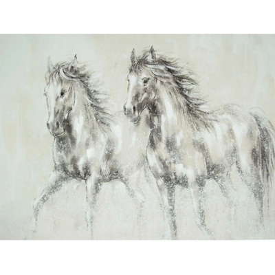 FALC Maľovaný obraz koňa, 90 x 120 cm