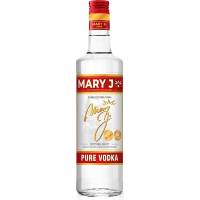 Mary Jane Silver Purity Vodka 37,5% 1 l (holá láhev)