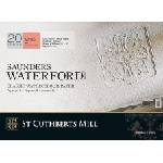 St Cuthberts Mill Saunders Waterford HP+ Скицник 20 51 x 36 cm 300 g White (<![CDATA[T45930001011M]]>)
