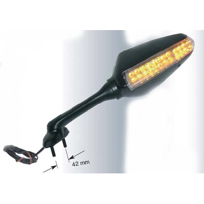 FAR zrcátko pravé LED SUZUKI GSXR 1000 (05-06), GSXR 600/750 (06)