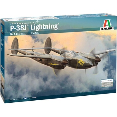 Italeri P-38J LightningModel Kit letadlo 1446 1:72