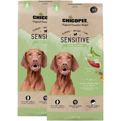 Chicopee Sensitive Duck & Rice 2 x 15 kg