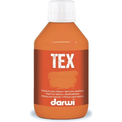 Darwi Farby na textil 250 ml oranžová