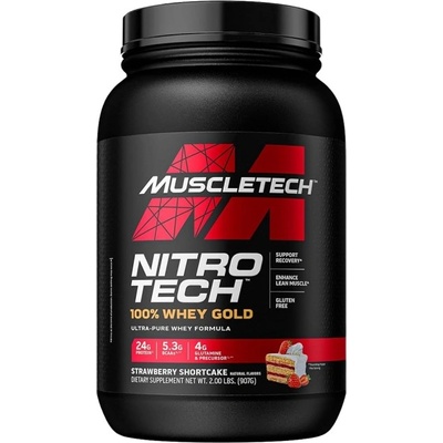 MuscleTech Nitro Tech / Whey Gold [1020 грама] Ягода