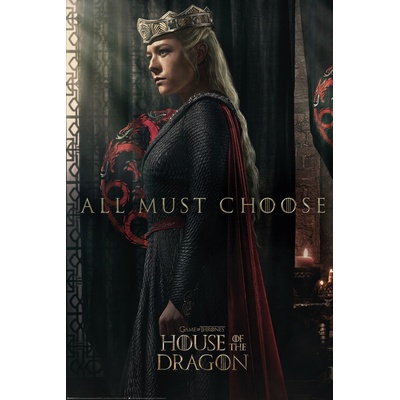 Plakát, Obraz - House of the Dragon - Rhaenyra Targaryen, 61 × 91.5 cm
