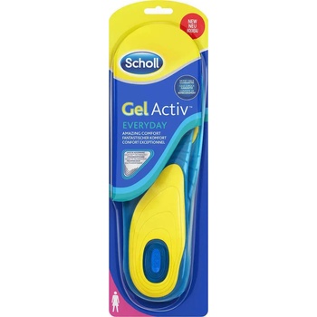 Scholl Стелки с технология GelActiv за всеки ден дамски , Dr. Scholl GelActiv Everyday Women ? ? 37-42 Insoles 1 Pair