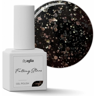 Aglia FALLING STARS barevný gel lak na nehty HEMA FREE - 8 ml