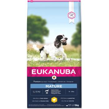 Eukanuba Mature & Senior Medium 2 x 15 kg