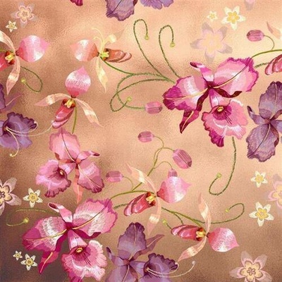 GEKKOFIX 14057 Samolepící fólie růžová orchidej niklová samolepící tapety 45 cm x 5 m