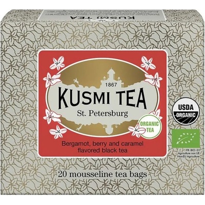 Kusmi Tea Черен чай ST. PETERSBURG, 20 муселинови пакетчета, Kusmi Tea (KUSMISAIN20S)