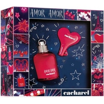 Cacharel Amor Amor EDT 50 ml + plnitelný flakon dárková sada