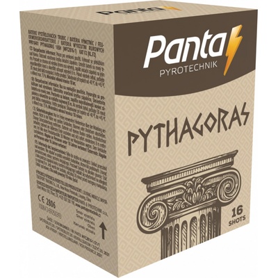 Kompaktný ohňostroj 16 rán 28 mm Pythagoras