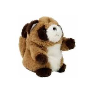 LEAN Toys Interactive Talking Raccoon Repeating Words Plush